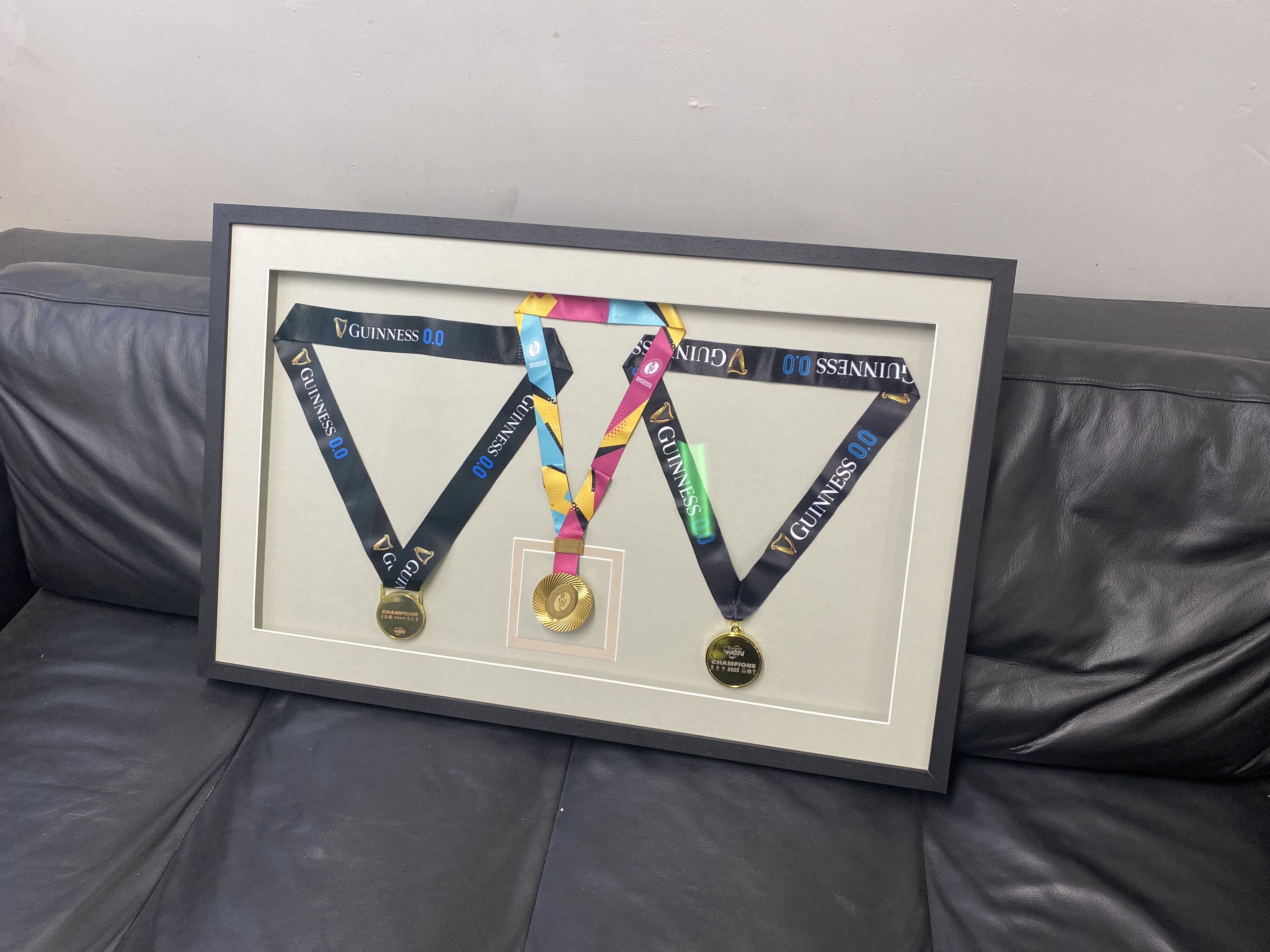 Finished framing project 27 — The Framing Department, Alnwick